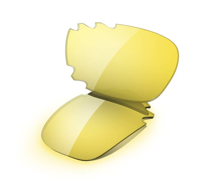 OAKLEY Jawbone Verres de Remplacement Jaunes