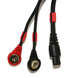 COMPEX C�ble Snaps Rouge