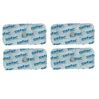 CEFAR &eacute;lectrodes Clip rect. 50x100 mm