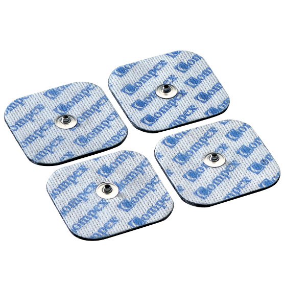COMPEX &eacute;lectrodes Easy Snap carr&eacute;es 50x50mm