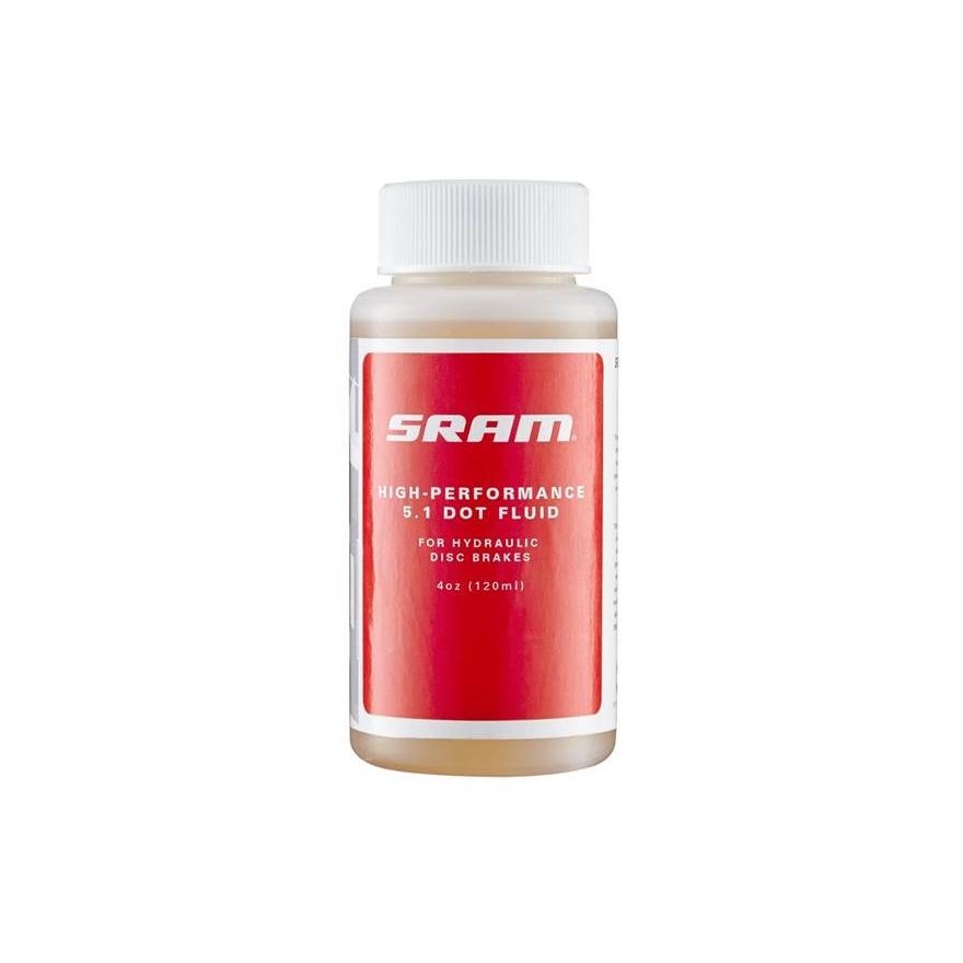 SRAM DOT 5.1 SRAM liquide pour freins hydro. (120ml) Rouge 