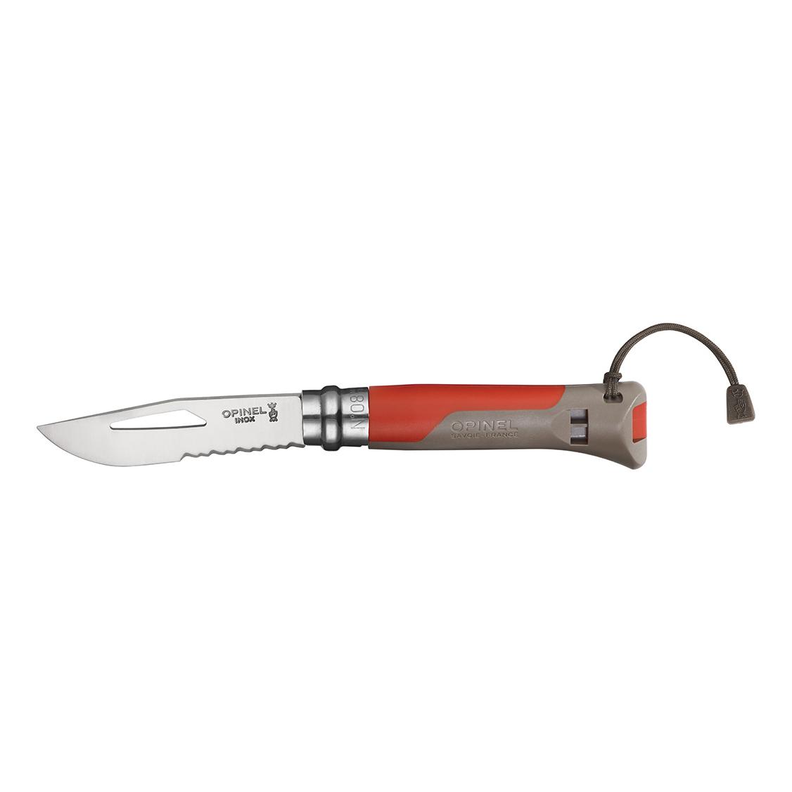 Opinel N°08 Outdoor Terre Rouge 