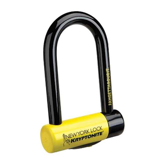 Kryptonite U New York Fahgettanoudit 150X80MM Noir 