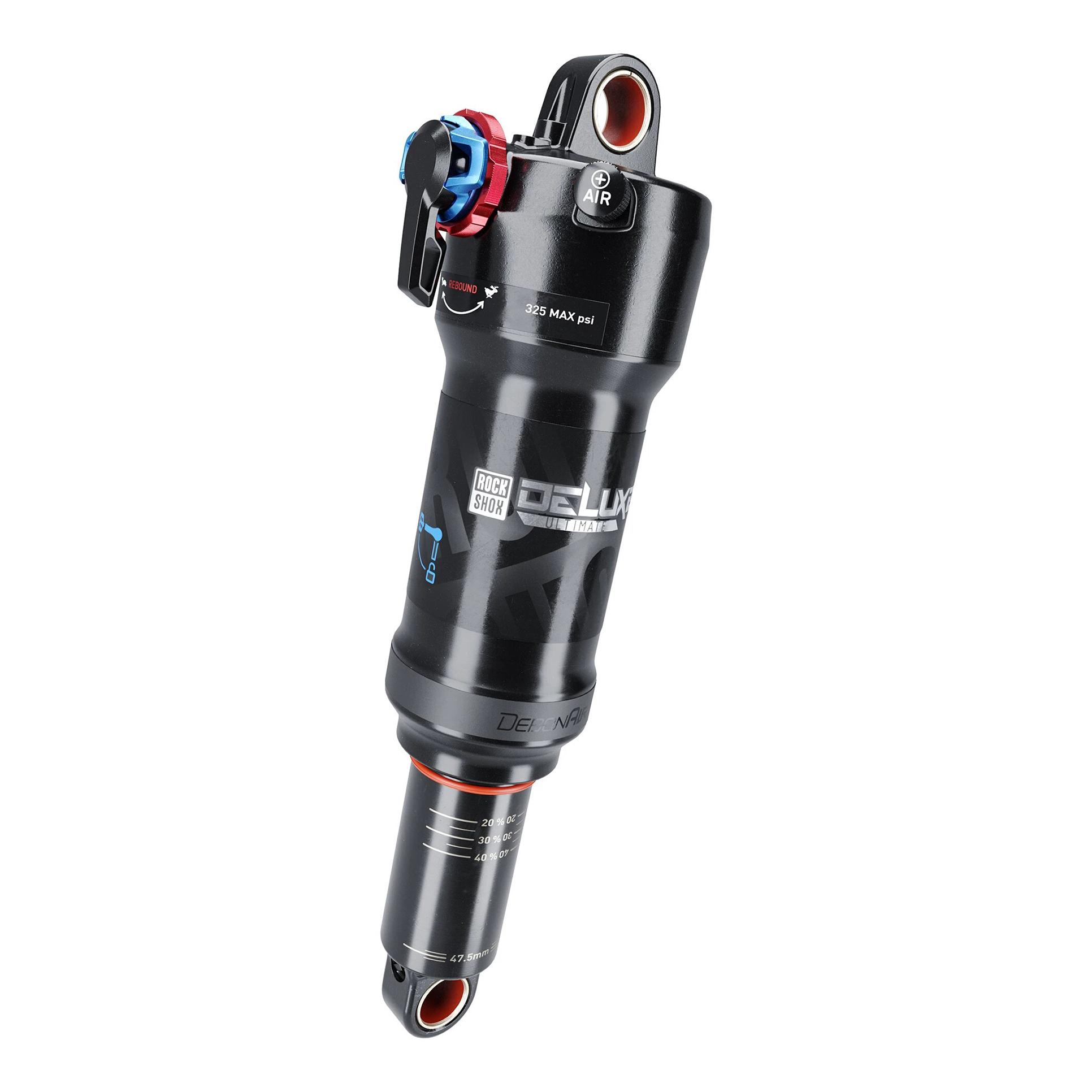 RockShox AMORTISSEUR ROCKSHOX DELUXE ULTIMATE RCT 165x37.5 mm DEBONAIR MREB/MCOMP NOIR Noir 