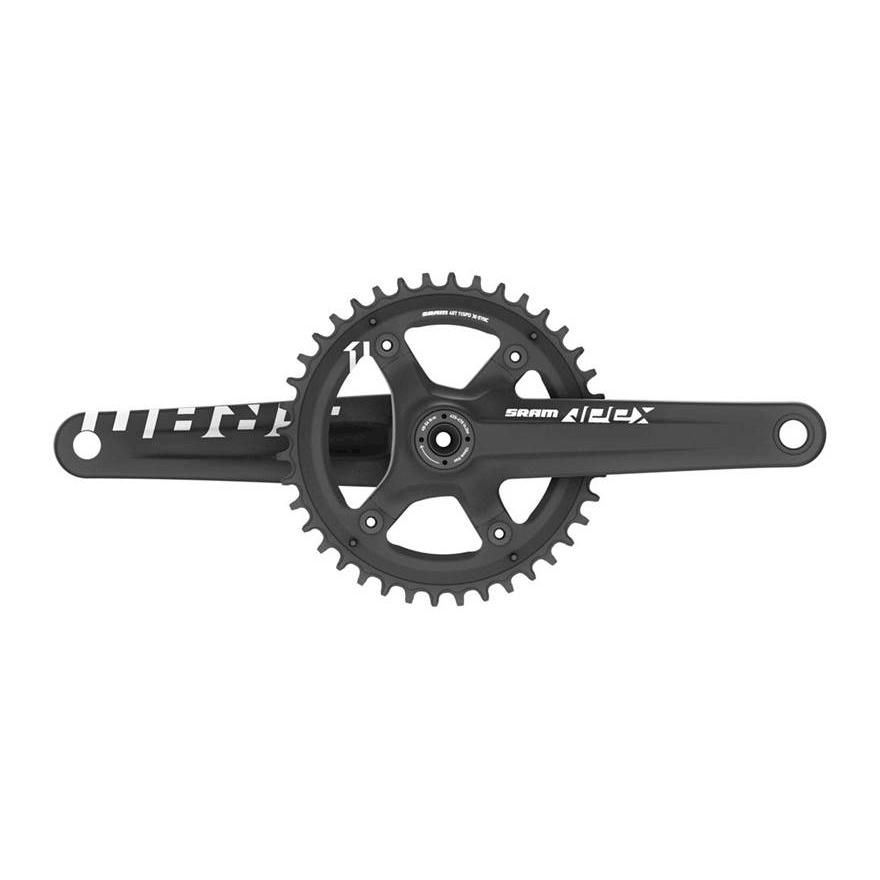 SRAM Apex 1 Pedalier GXP 175 Noir 42t X-SYNC (GXPCups NOT Inc) Noir 