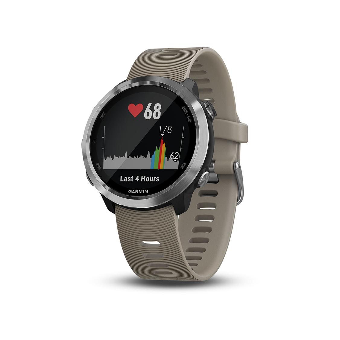 Forerunner 645 Beltless Cardio GPS Watch Garmin Beige Strap