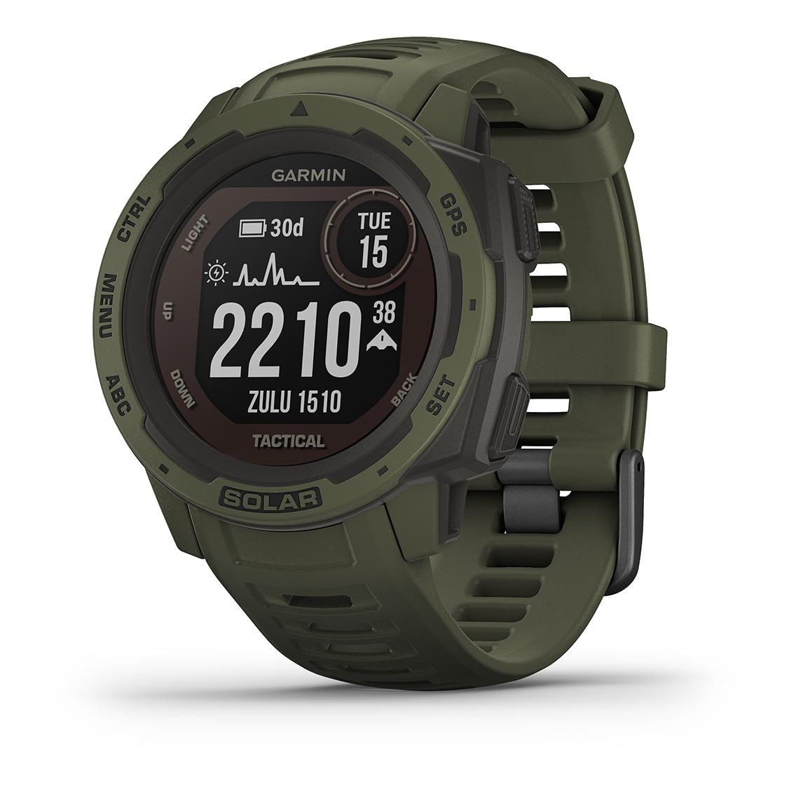 Garmin Instinct Solar Tactical Edition Vert militaire 