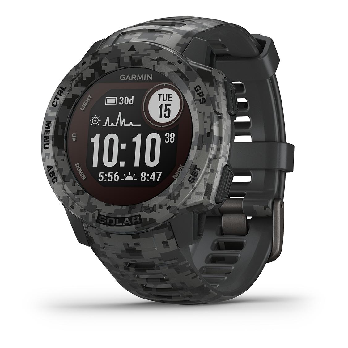 Garmin Instinct Solar Camo Edition Graphite 