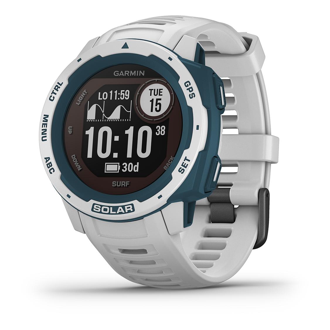 Garmin Instinct Solar Surf Edition Blanc 