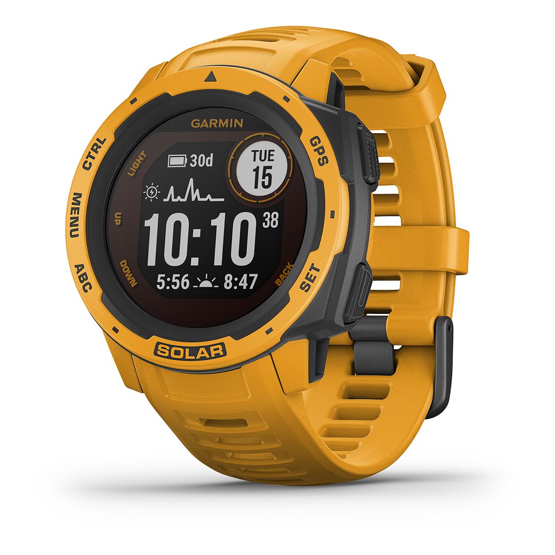 Garmin Instinct Solar Sunburst Jaune 