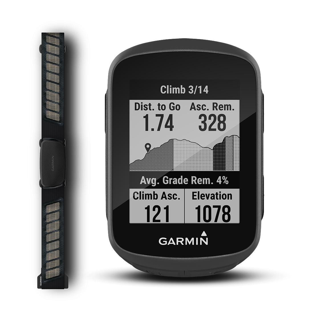 Garmin Edge 130 Plus Pack HR Noir 