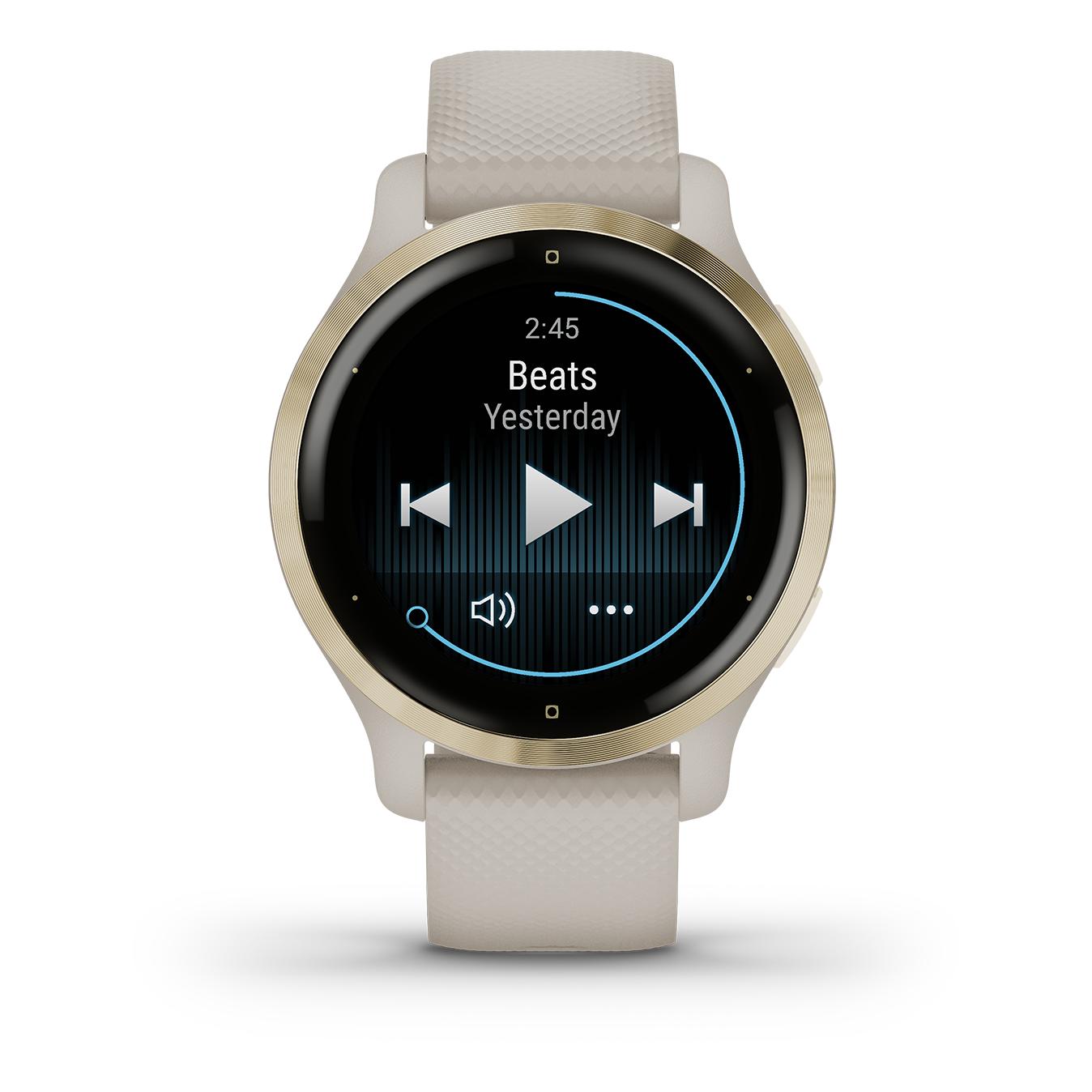 Garmin Venu 2S Light Gold Bracelet Beige