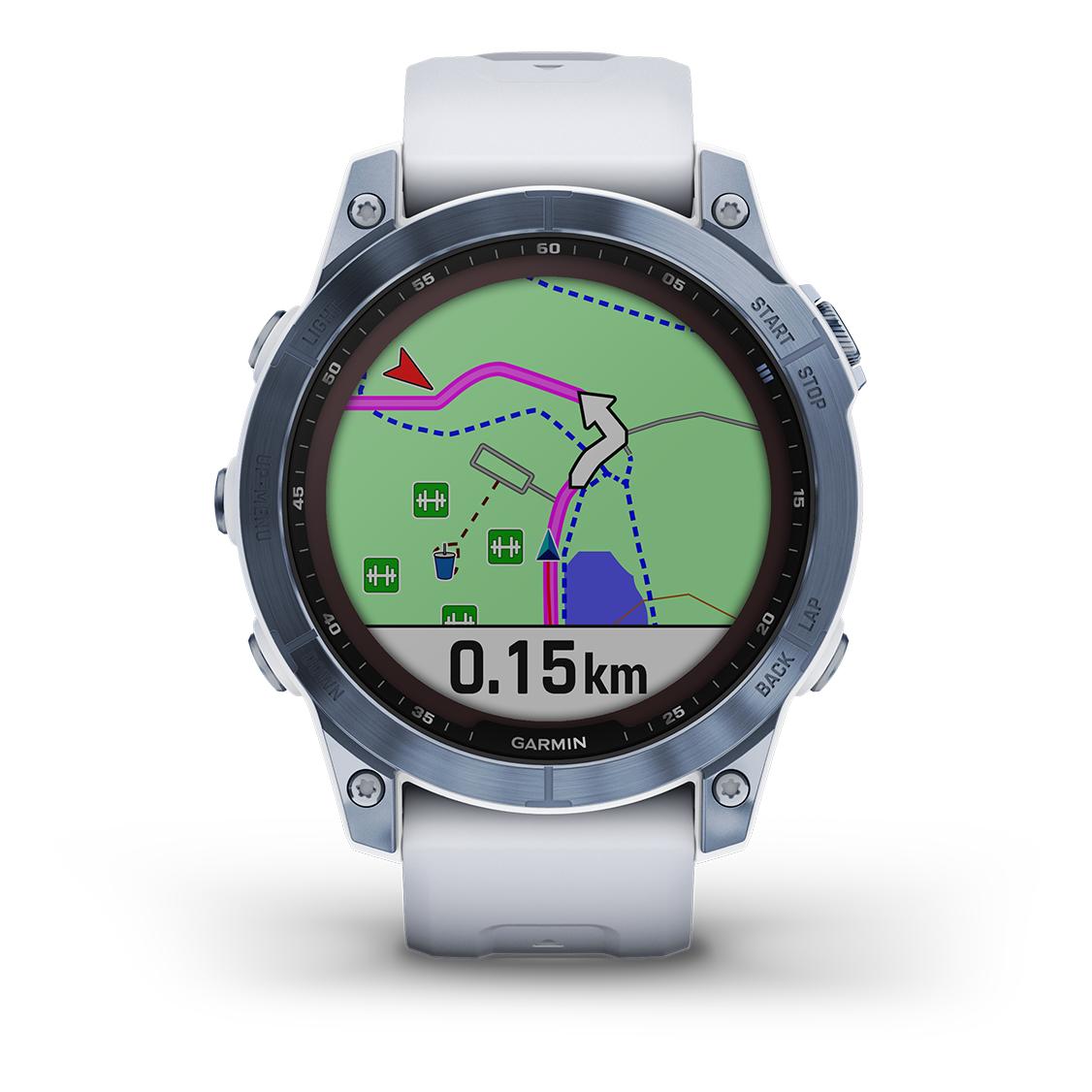Montre GPS & Cardio Forerunner 55 BLANC GARMIN