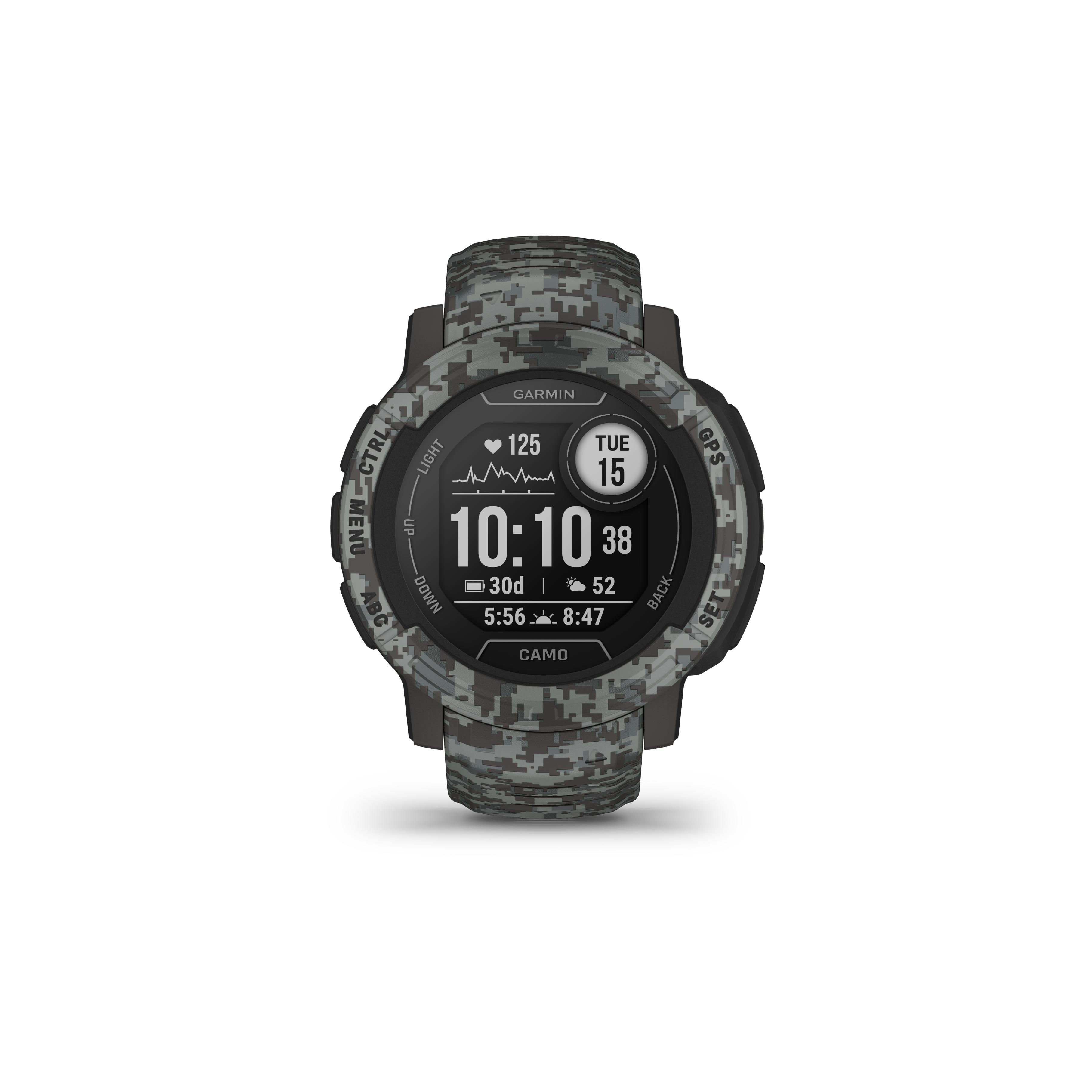 Garmin Instinct 2 Camo Edition Camo Graphite Gris 