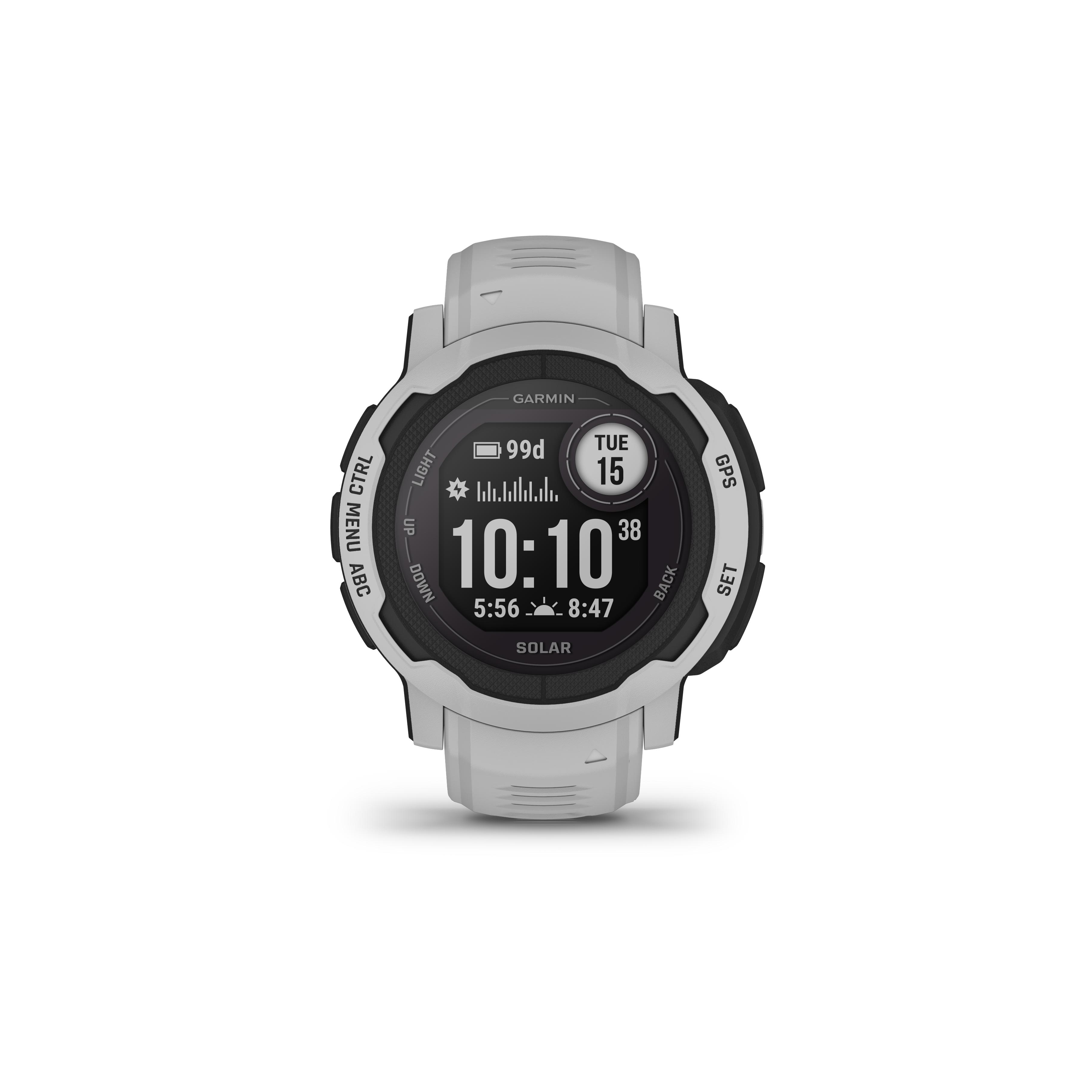 Garmin Instinct 2 Solar Grise Gris clair 