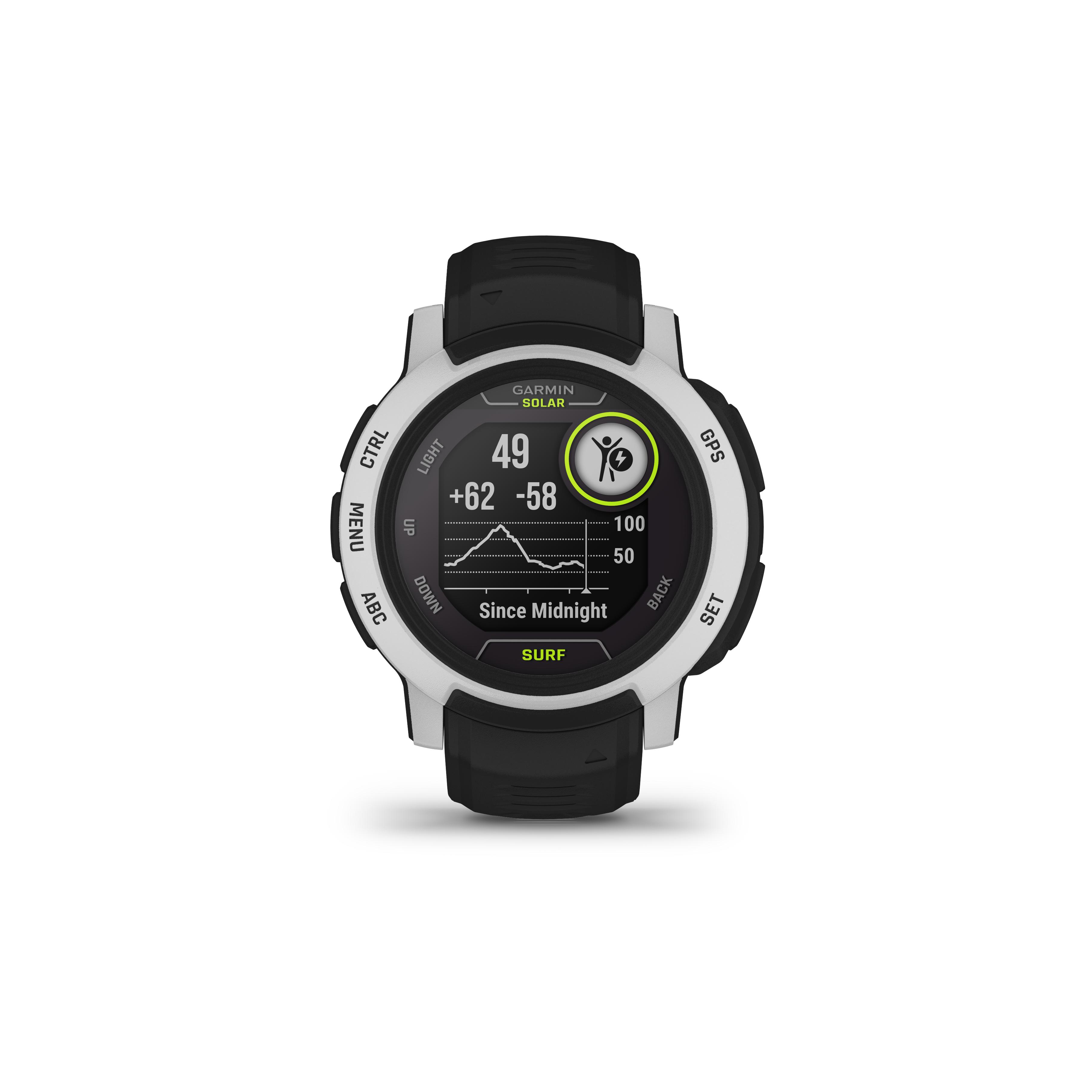 Garmin Instinct 2 Solar Surf Edition Bells Beach Noir 