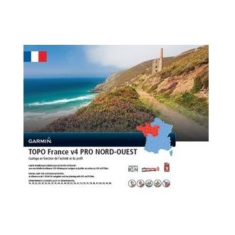 Garmin Topo France V4 NORD-OUEST PRO