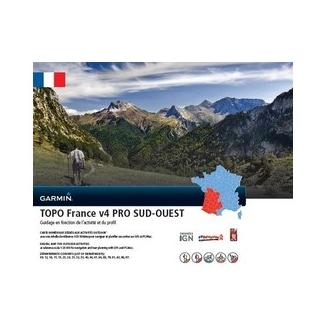 Garmin Topo France V4 SUD-OUEST PRO