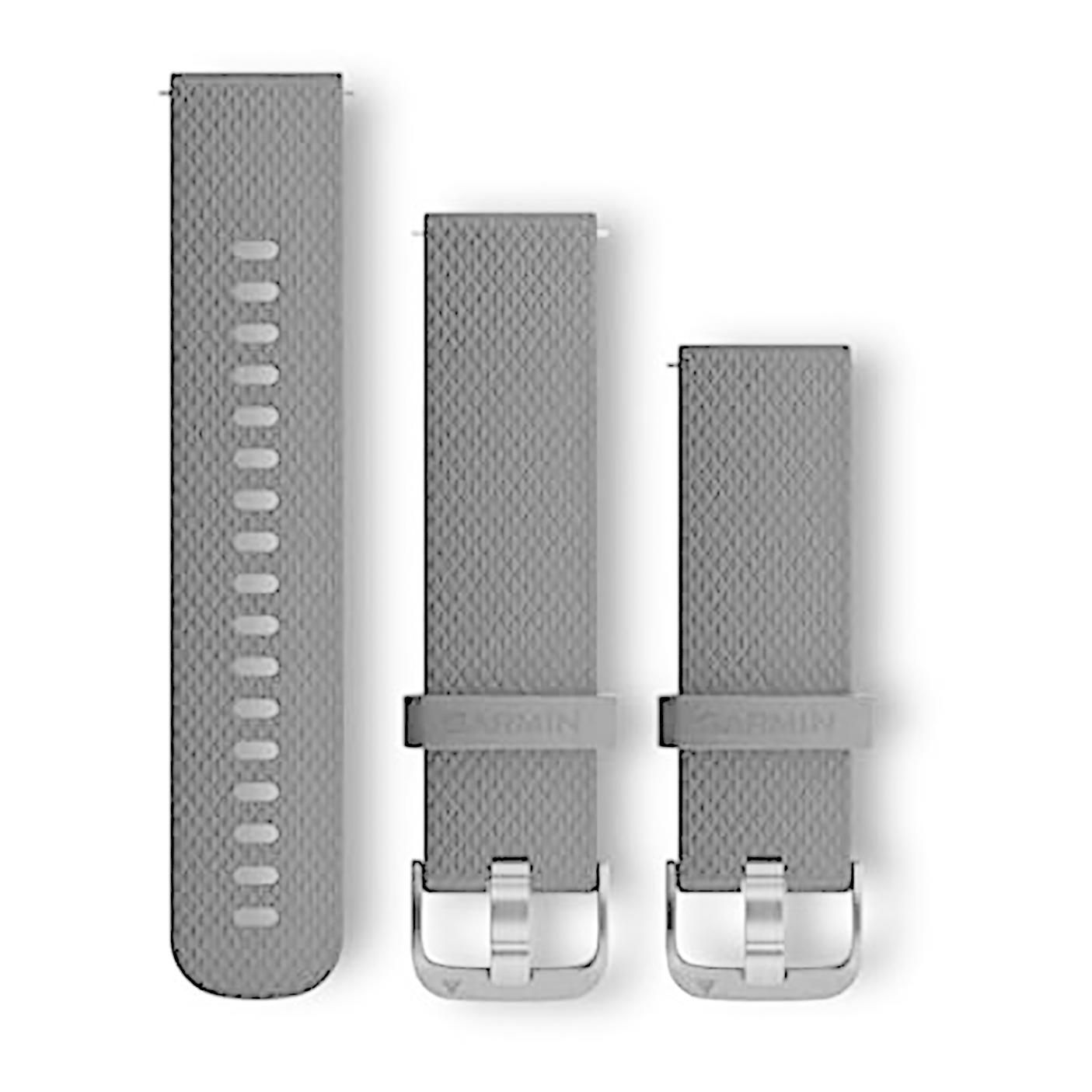 Garmin Bracelet Quick Release, 20Mm, Silicone, Noir Noir 