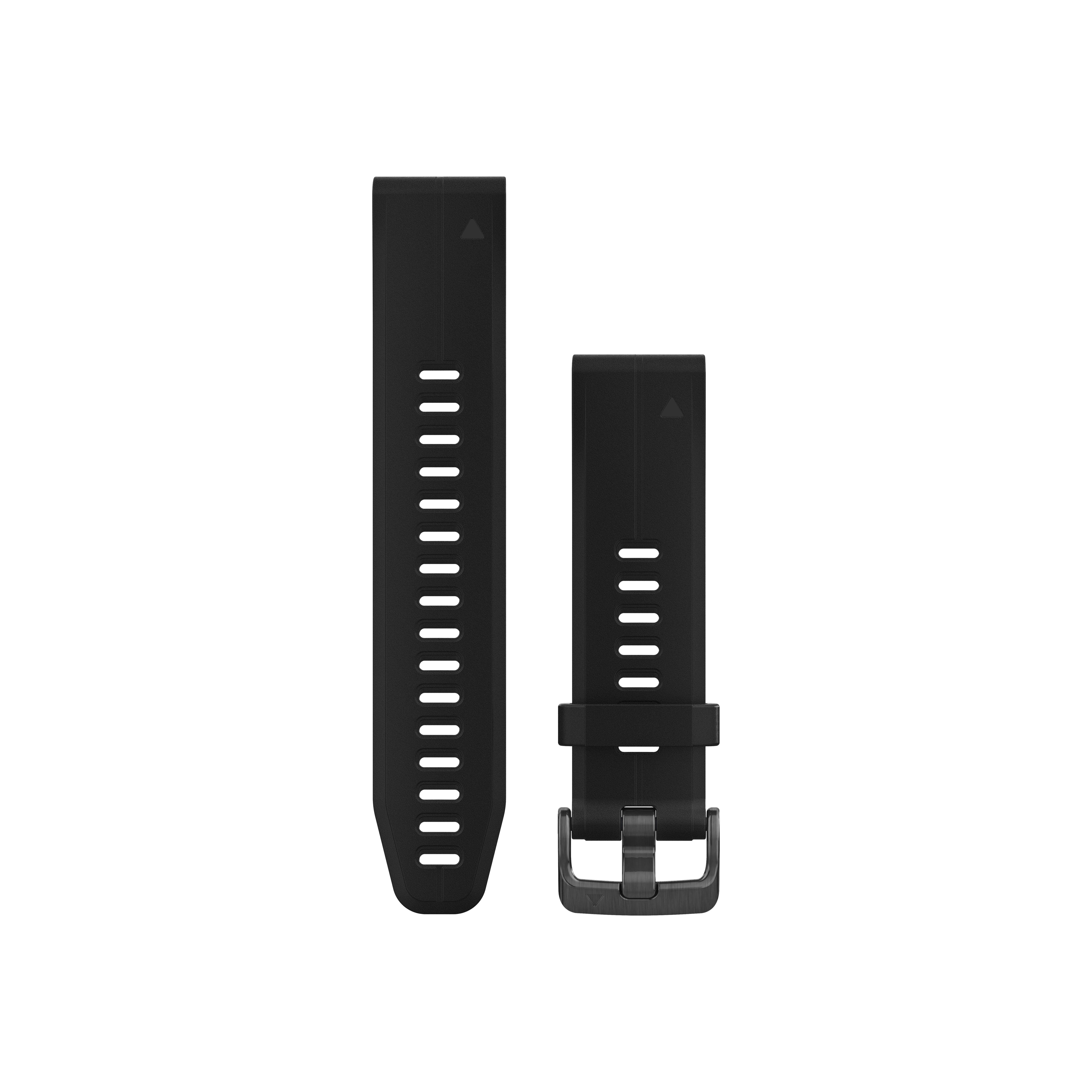 Garmin Bracelet Silicone Noir QuickFit 20mm Fénix 5S / 5S Plus Noir 