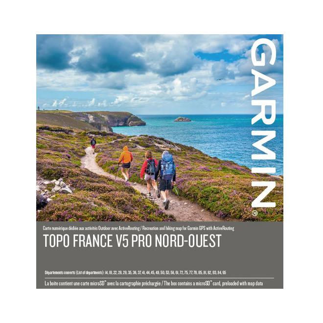 Garmin TOPO France v5 PRO Nord-Ouest