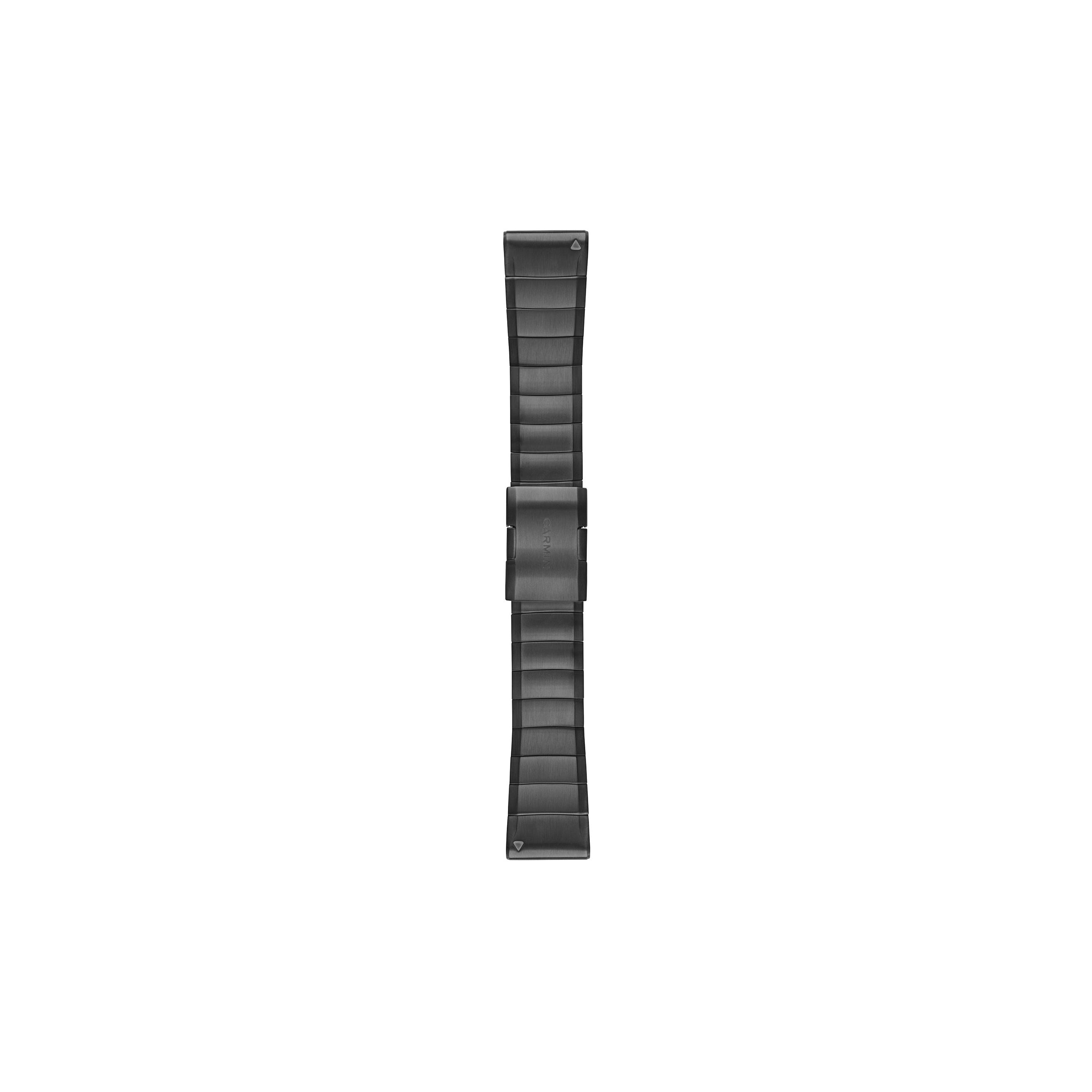 Garmin Bracelet Acier Inoxydable Gris Quickfit 26Mm Fã©Nix 3 Fã©Nix 5X / 5X P