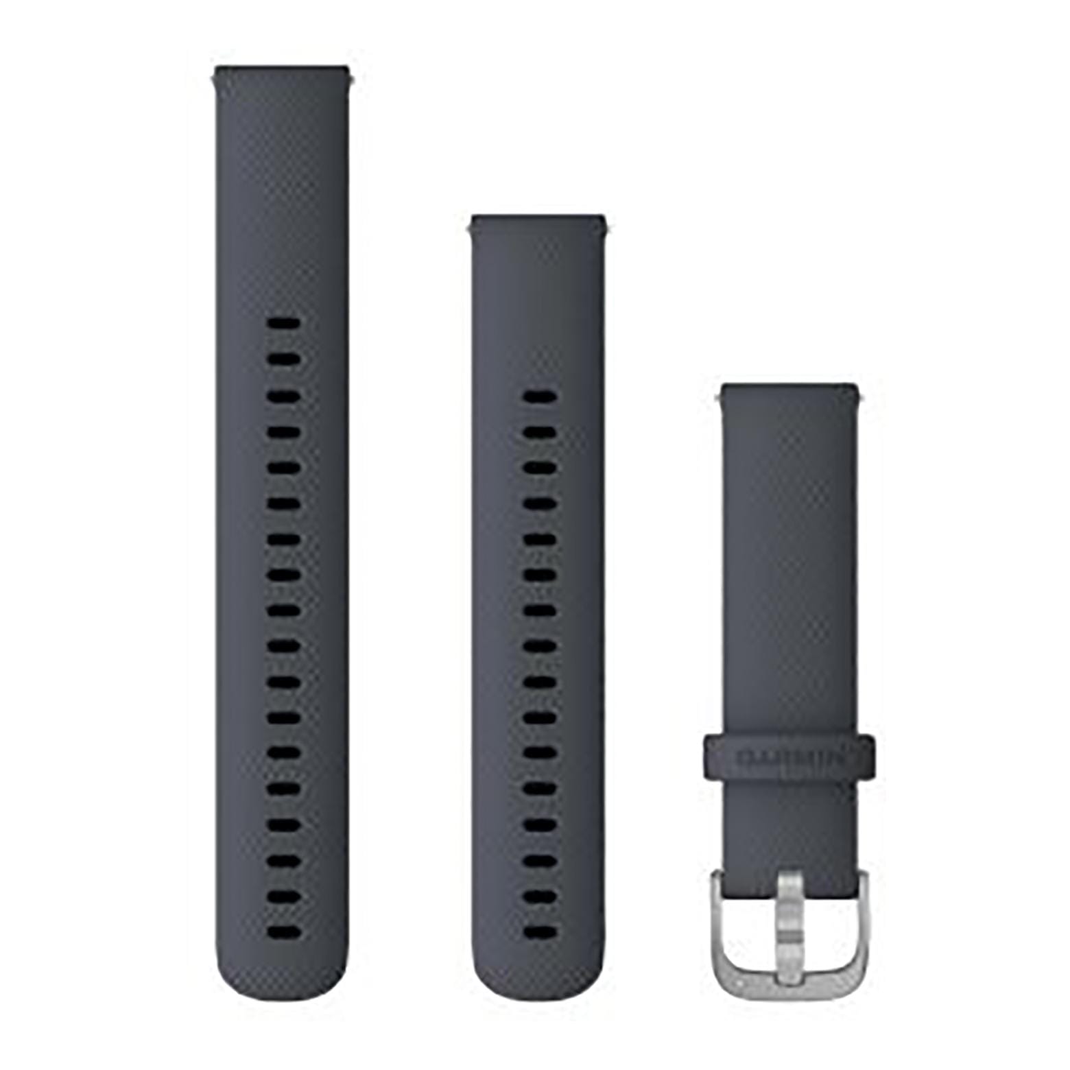 Garmin Gris Bracelet Quick Release/ 18Mm/ Silicone/ Foncã© Gray