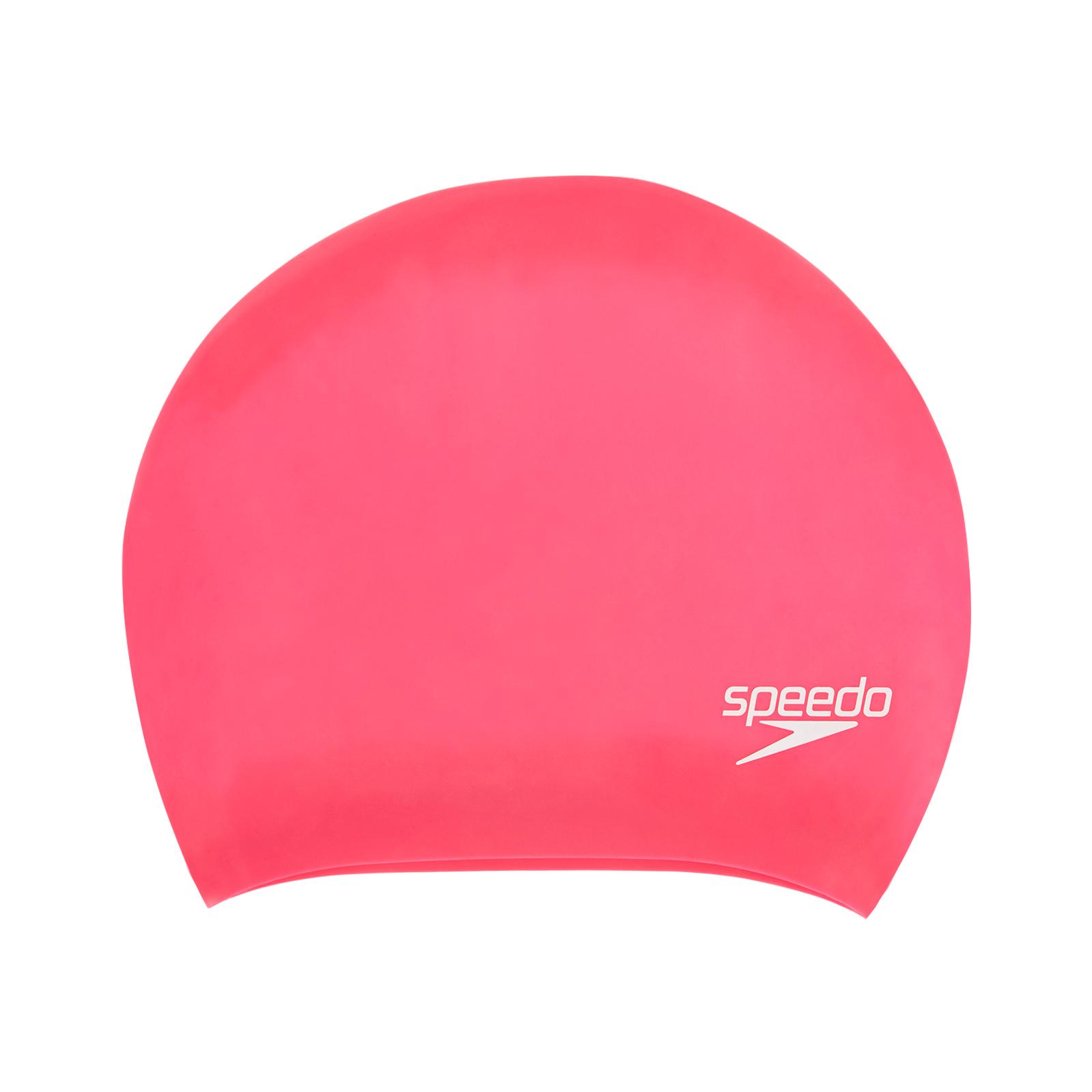 Speedo Long Hair Cap Rose 