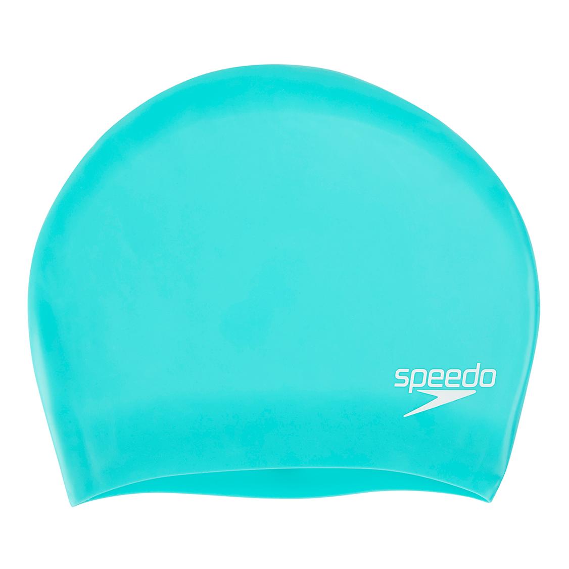 Speedo Long Hair Cap Bleu ciel 