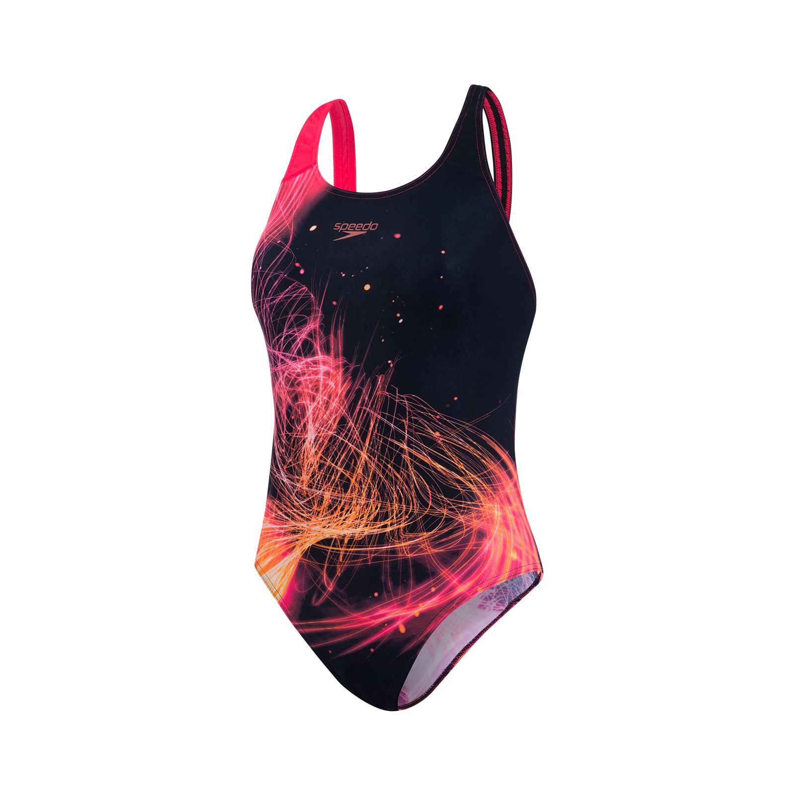 Speedo End Heatsh Placement Digital Powerback Noir 38 