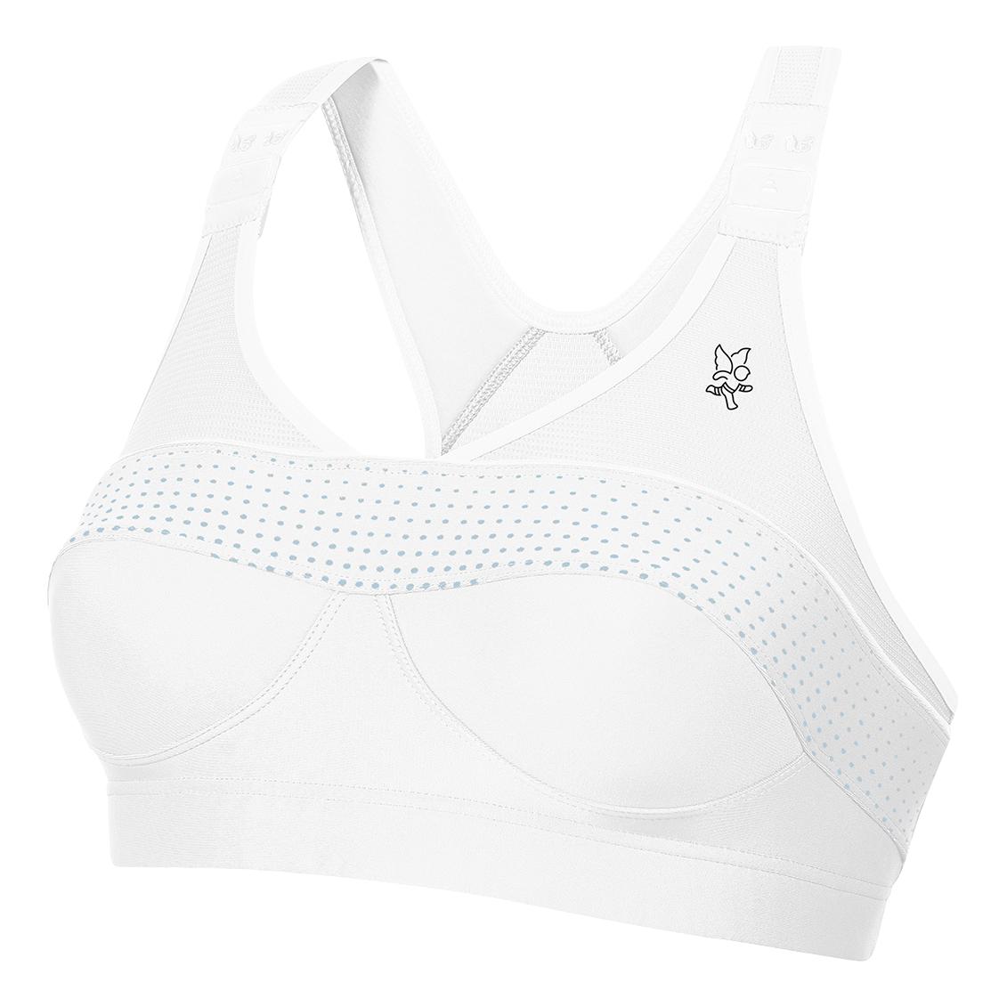 Thuasne Brassiere Top Strap X Back Blanc 100C 