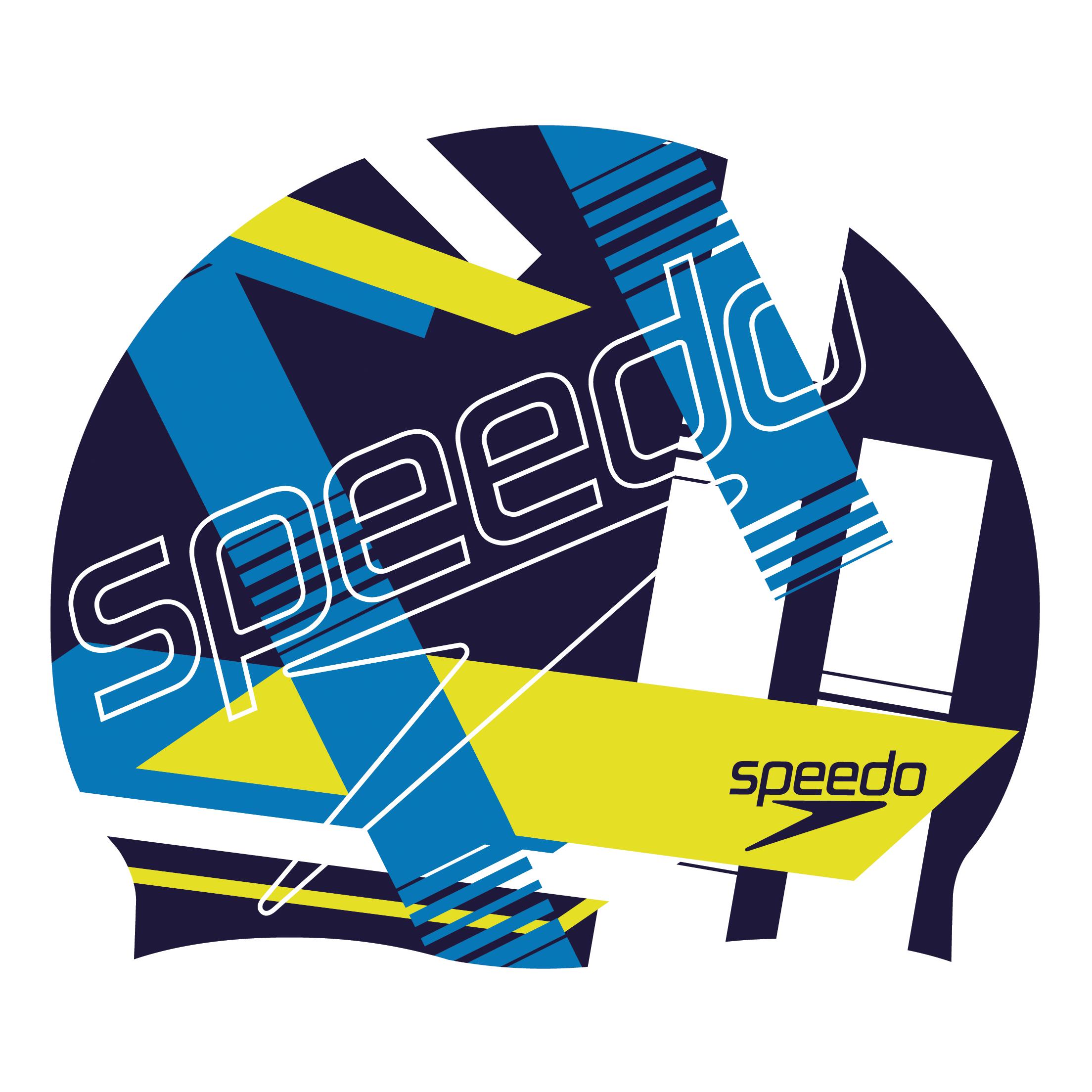 Speedo Slogan Print Cap Bleu 
