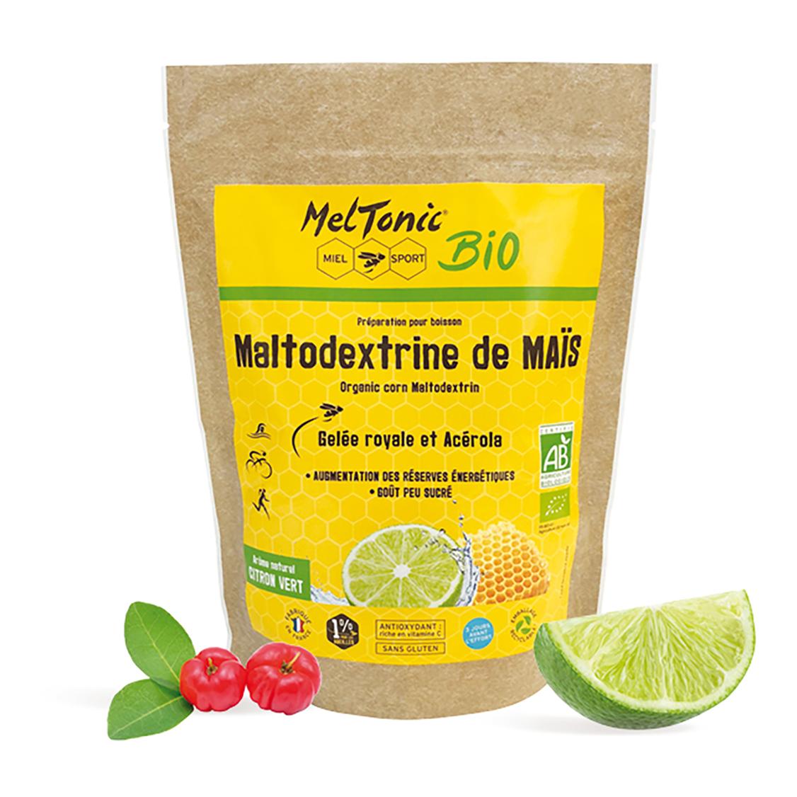 Meltonic Maltodextrine De Maïs Bio - Arome Naturel Citron Vert 400G 