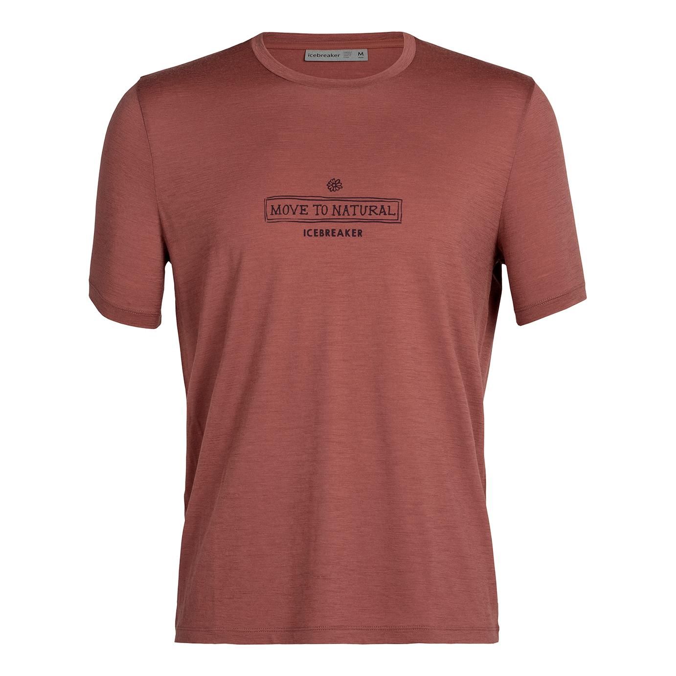 icebreaker Tech Lite II Short Sleeve Tee Grown Down South Rose S 