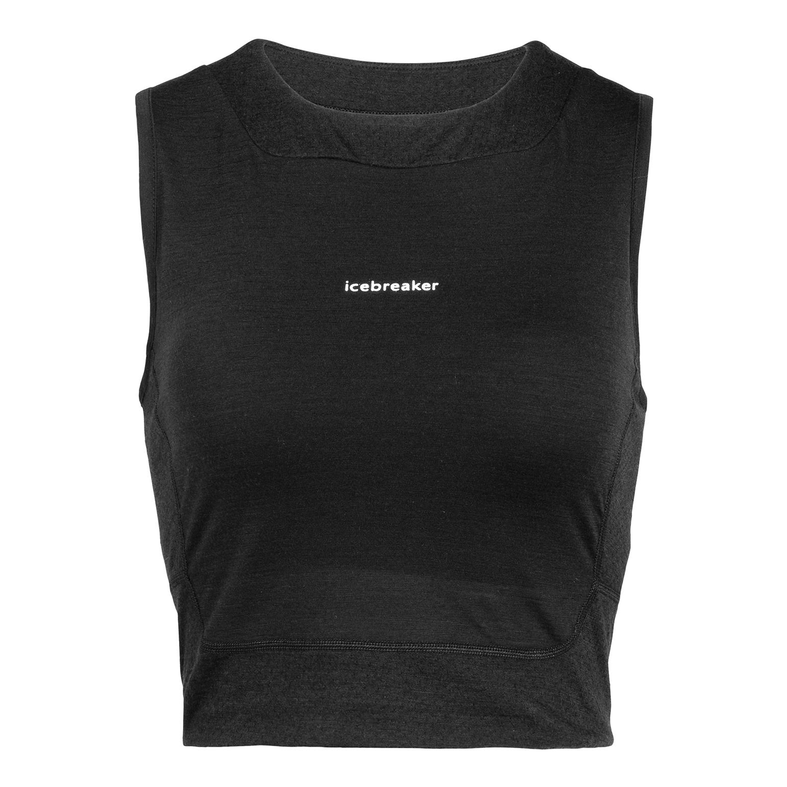 icebreaker Zoneknit Tank Noir XS 