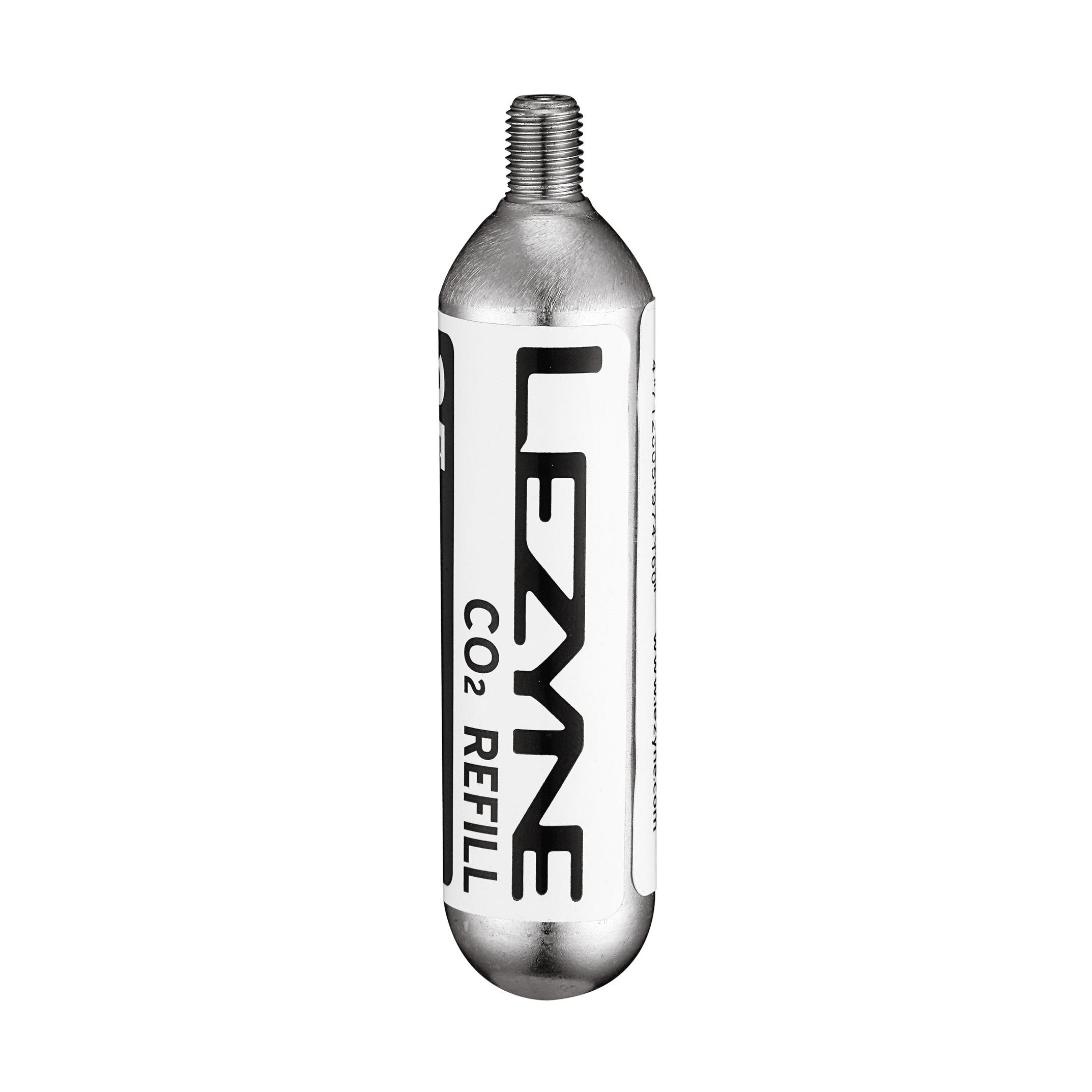 Lezyne Pack 5 Cartouches CO2 25gr Argent 
