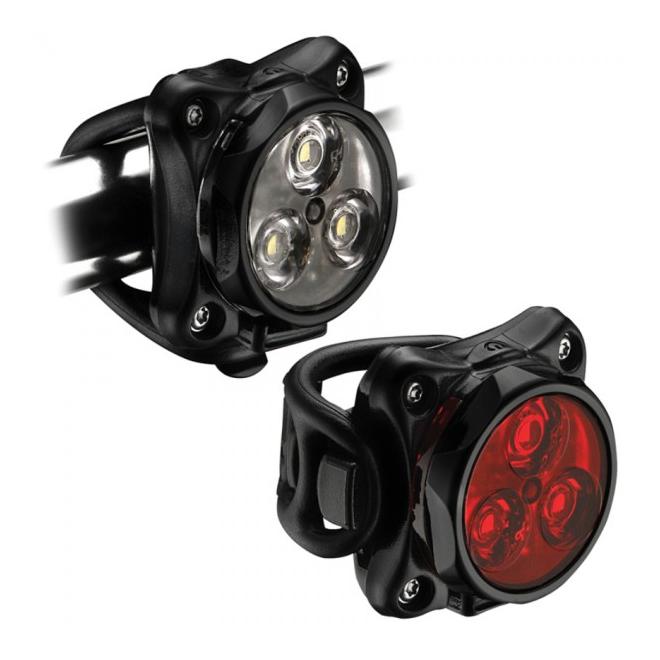 Lezyne Eclairage Zecto Drive Avant/Arrière Noir 