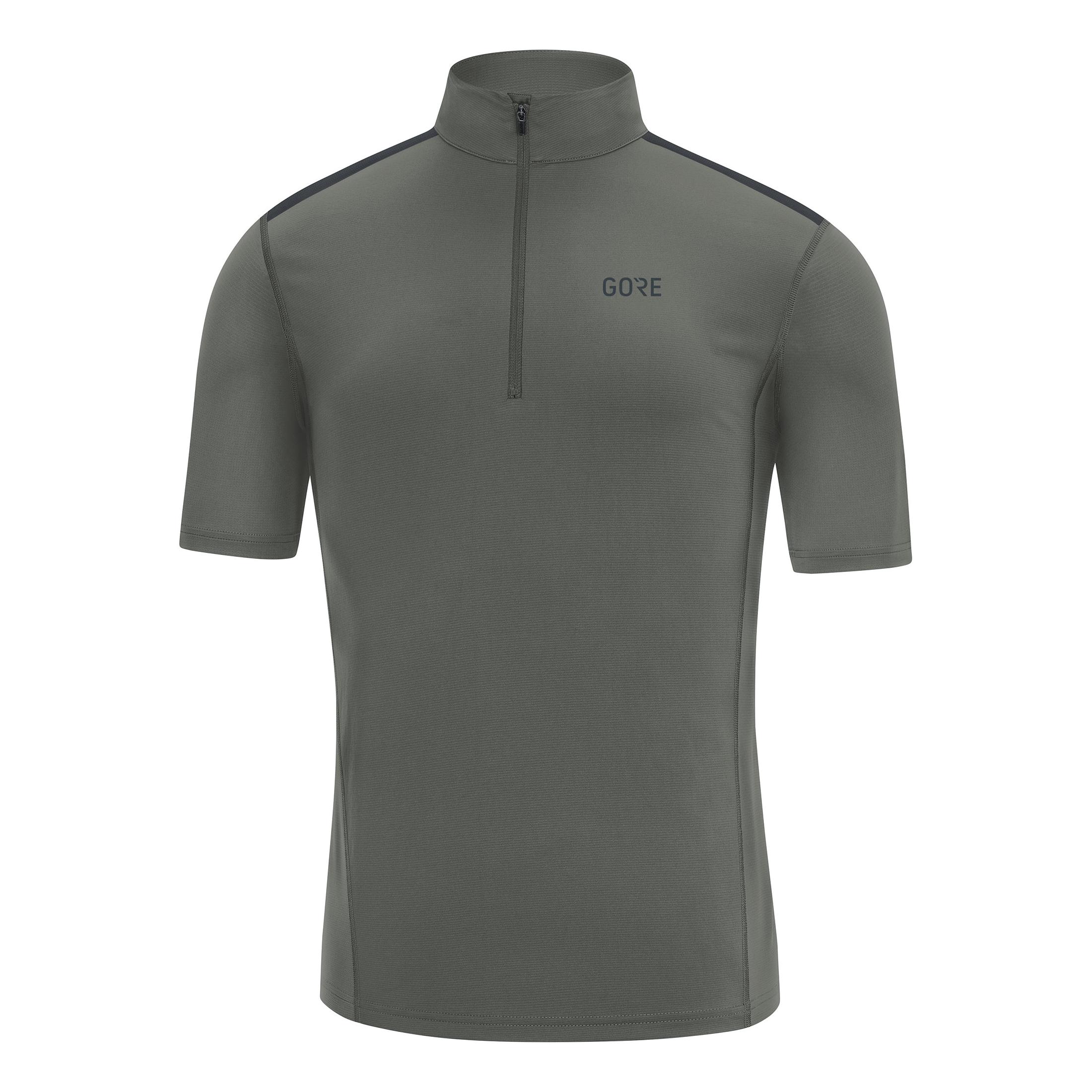 Gore Wear R5 Maillot Zip Gris S 