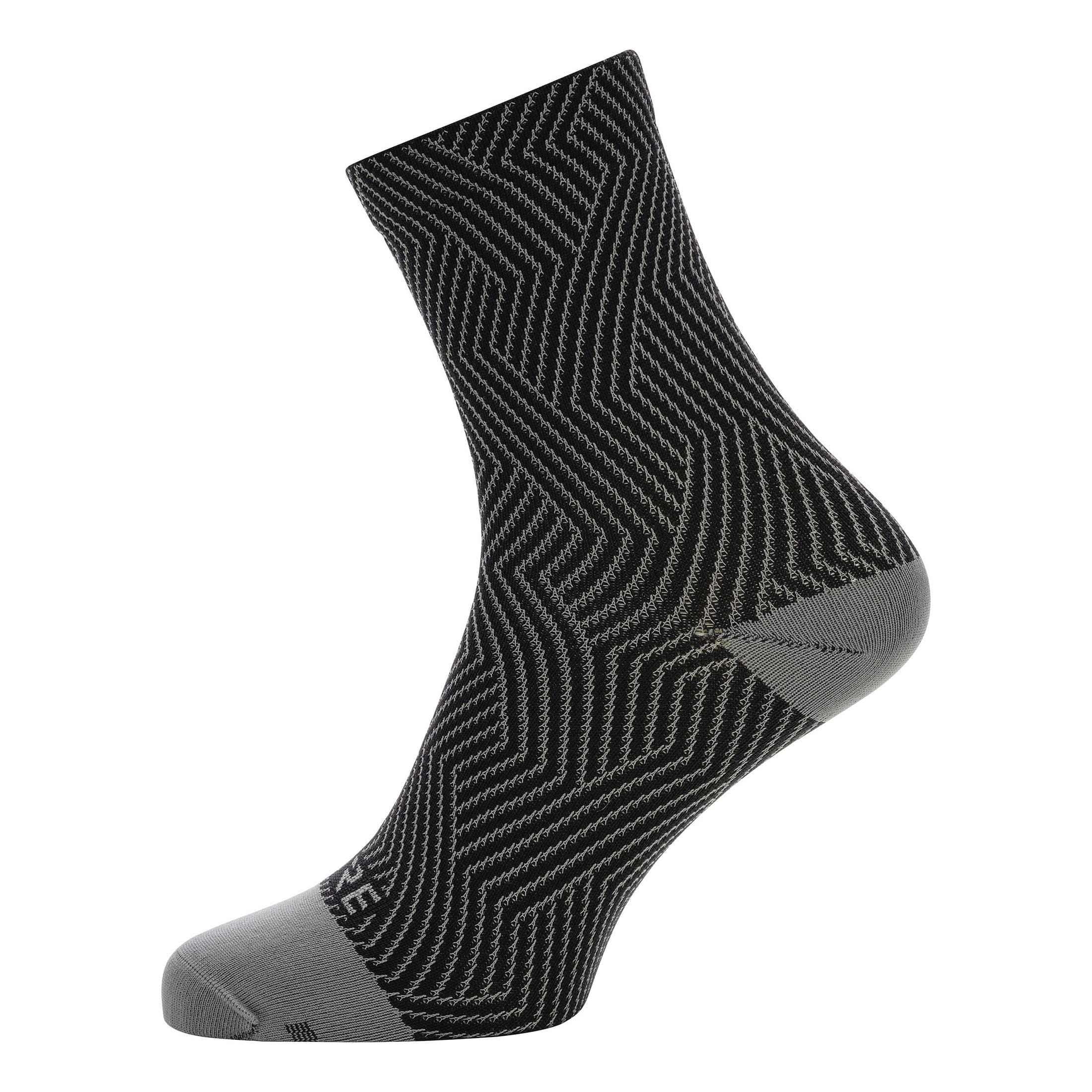 Gore Wear C3 Optiline Chaussettes Mi-Hautes Noir 35/37 