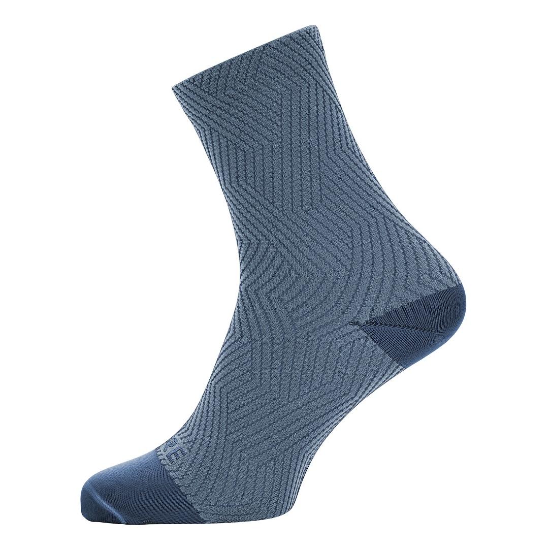 Gore Wear C3 Chaussettes mi-hautes Bleu 35/37 