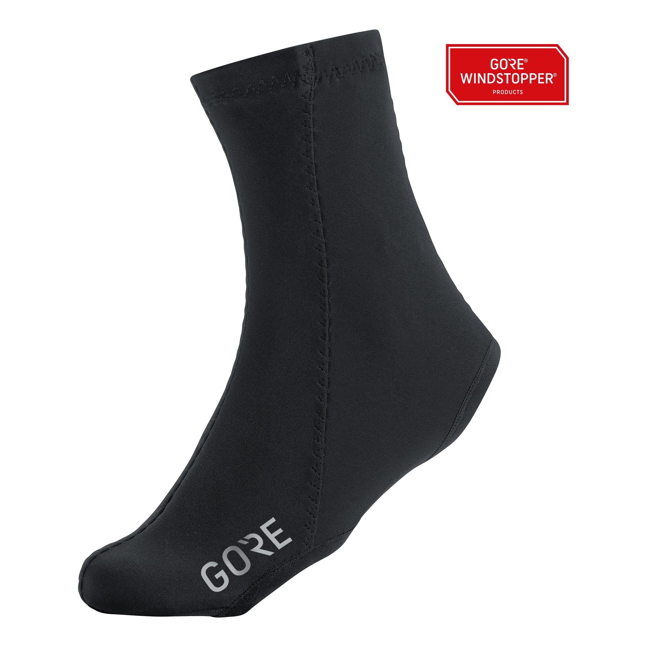 Gore Wear Sur-chaussures C3 WINDSTOPPER® Partiel Noir 42/44 
