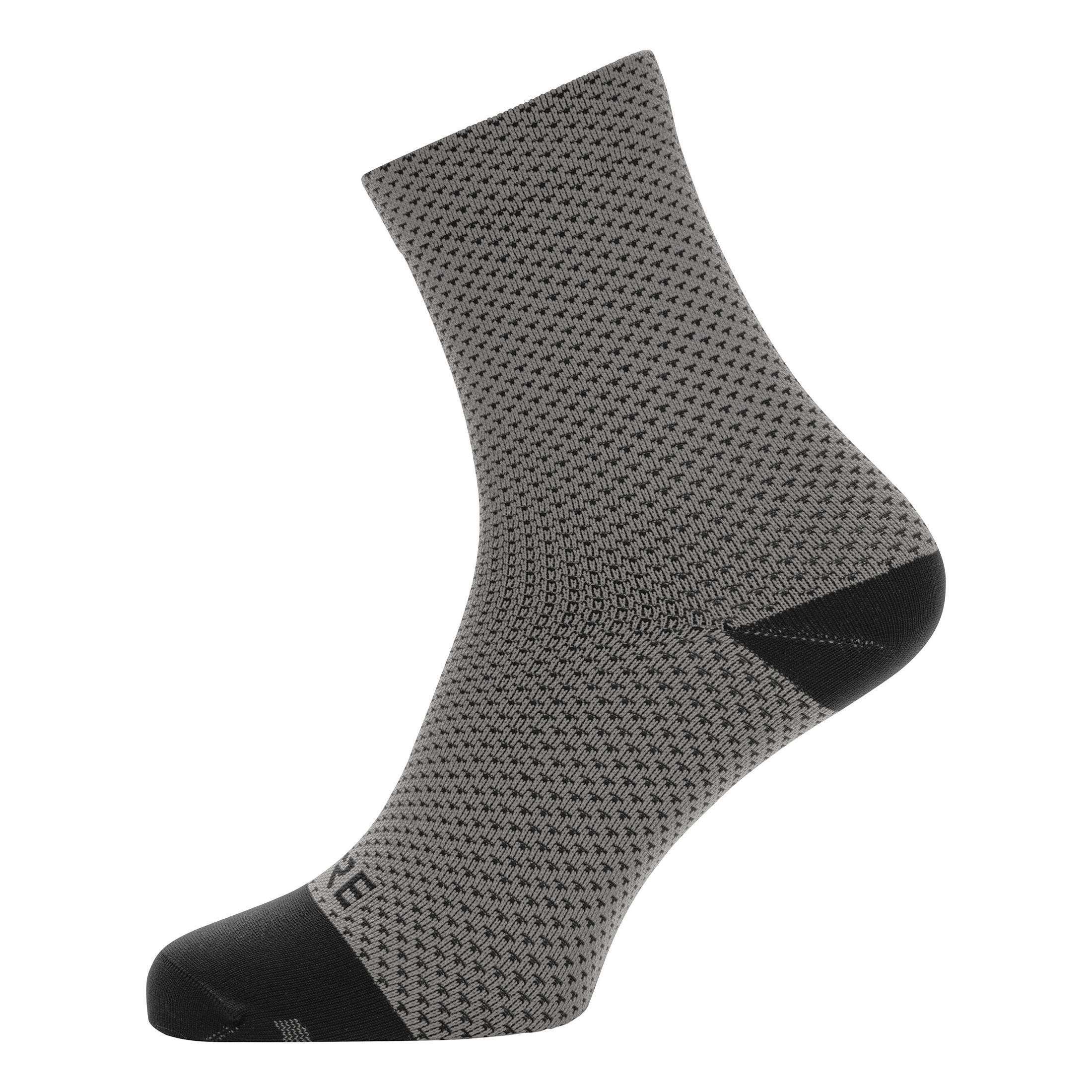 Gore Wear C3 Dot Chaussettes Mi-Hautes Gris 35/37 