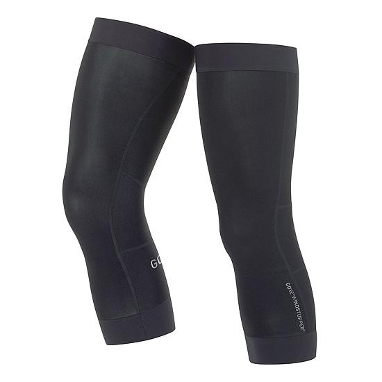 Gore Wear Noir C3 Windstopper Knee Warmers Man Black
