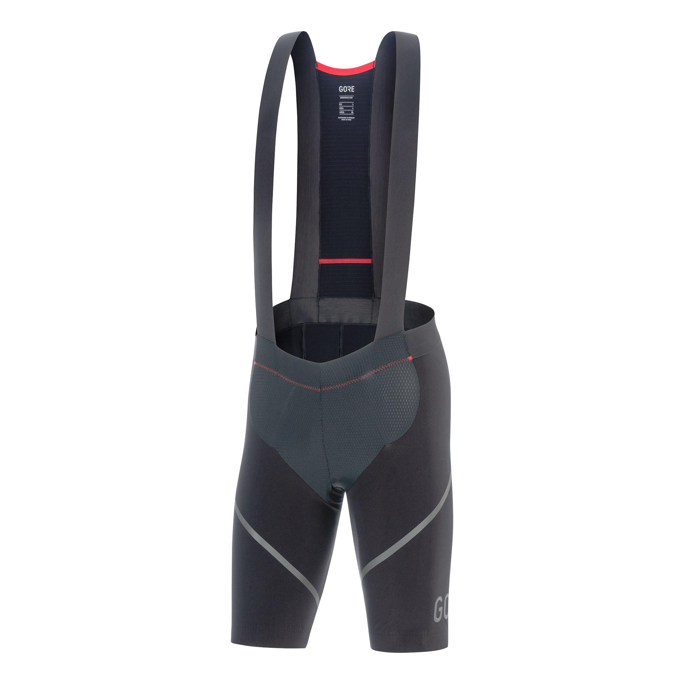 Gore Wear C7 Race Cuissards Courts Bretelles+ Noir L 