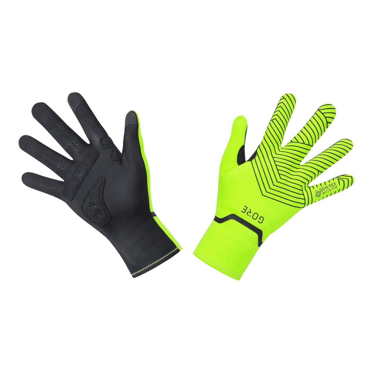 Gore Wear Gants C3 Gore-Tex Infinium Stretch Neon Yellow / Black Jaune fluo 3XL 