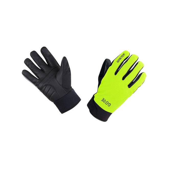 Gore Wear Gants C5 GORE-TEX Thermo Neon Yellow / Black Jaune fluo XS 