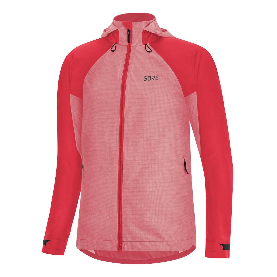 Gore Wear C5 F Gore-Tex Trail Veste à capuche Rouge 42 