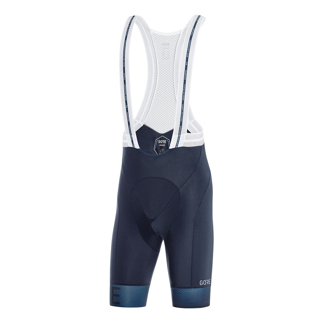 Gore Wear C5 Cuissards+ court à bretelles Cancellara Bleu marine M 