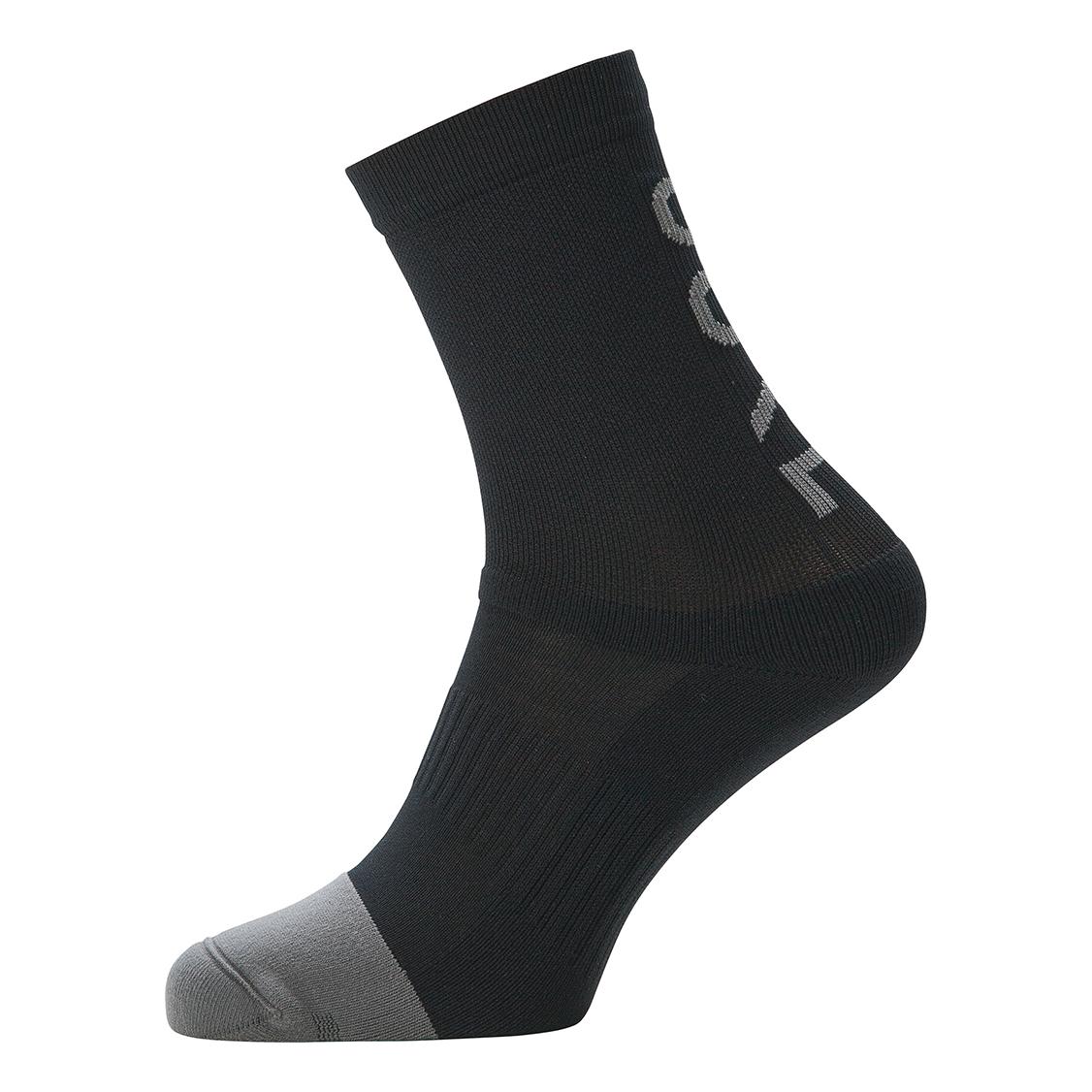 Gore Wear C3 Brand Chaussettes Mi-Hautes Noir 35/37 