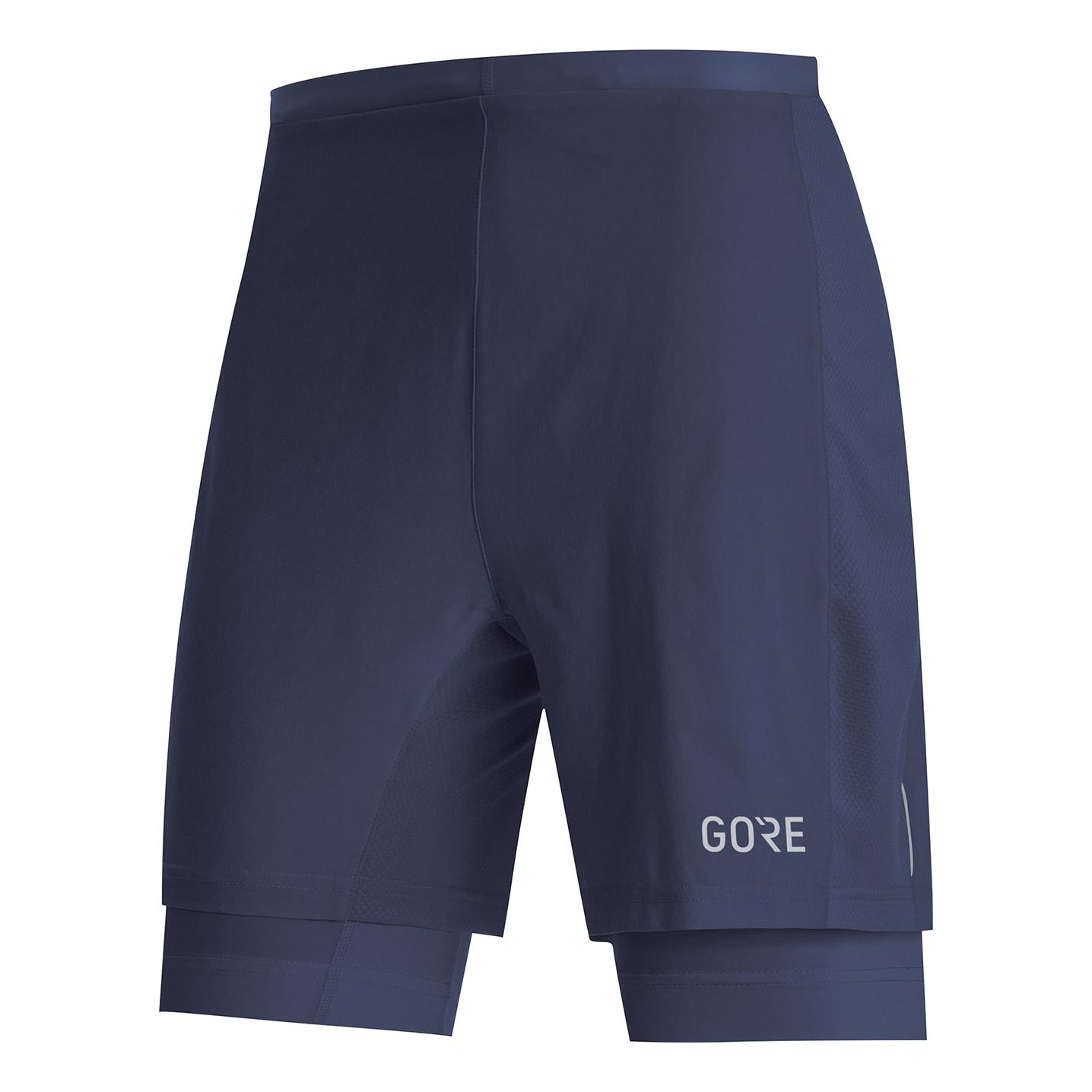 Gore Wear R5 2In1 Short Bleu foncé M 